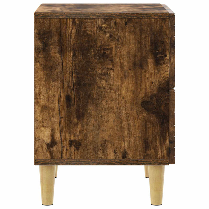 Noptieră Stejar fumuriu 43 x 34,5 x 48 cm Lemn prelucrat - WALTI WALTI