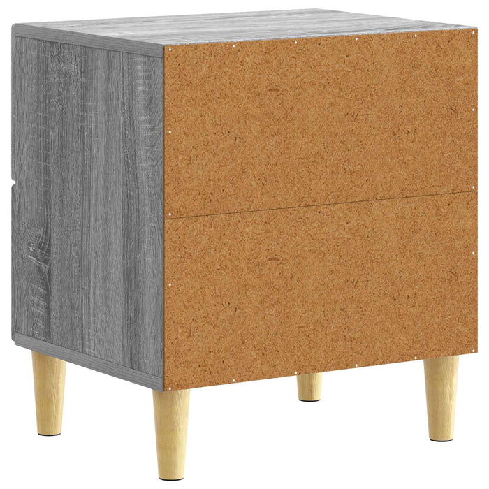 Noptieră Sonoma gri 43 x 34,5 x 48 cm Lemn prelucrat - WALTI WALTI