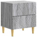 Noptieră 2 pcs Sonoma gri 43 x 34,5 x 48 cm Lemn prelucrat - WALTI WALTI