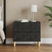 Noptieră Negru 62 x 34,5 x 48 cm Lemn prelucrat - WALTI WALTI