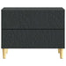 Noptieră Negru 62 x 34,5 x 48 cm Lemn prelucrat - WALTI WALTI