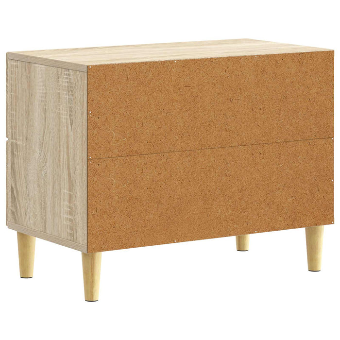Noptieră Stejar Sonoma 62 x 34,5 x 48 cm Lemn prelucrat - WALTI WALTI
