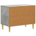 Noptieră Gri Beton 62 x 34,5 x 48 cm Lemn prelucrat - WALTI WALTI