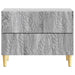 Noptieră Sonoma gri 62 x 34,5 x 48 cm Lemn prelucrat - WALTI WALTI