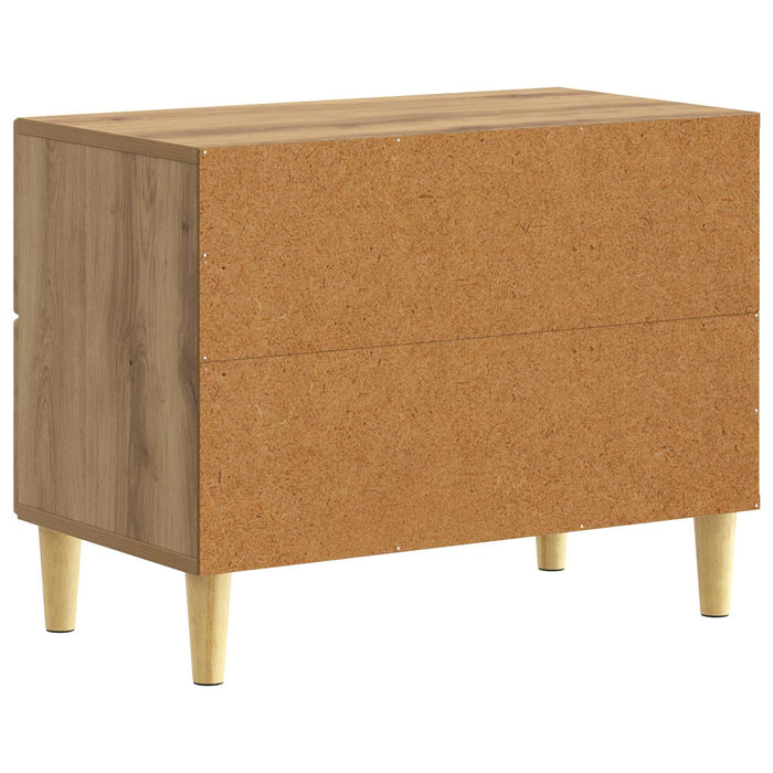 Noptieră Stejar Artizanal 62 x 34,5 x 48 cm Lemn prelucrat - WALTI WALTI