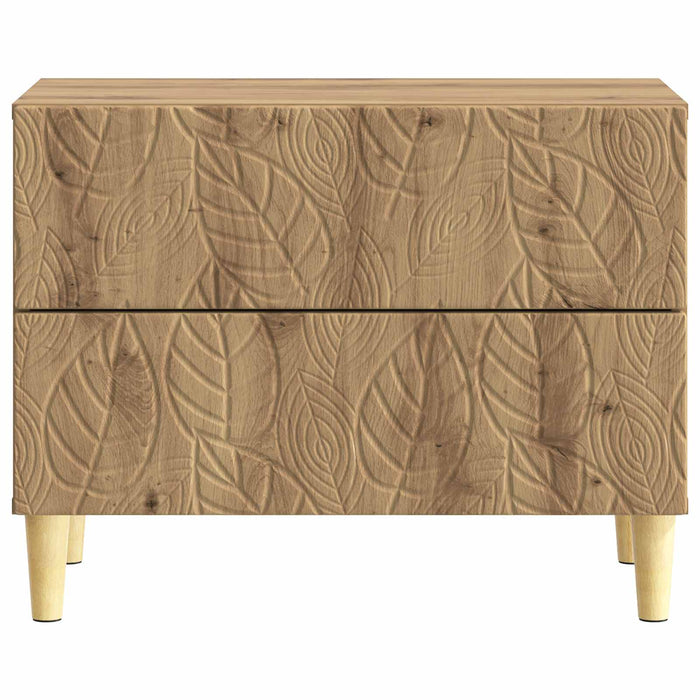Noptieră Stejar Artizanal 62 x 34,5 x 48 cm Lemn prelucrat - WALTI WALTI