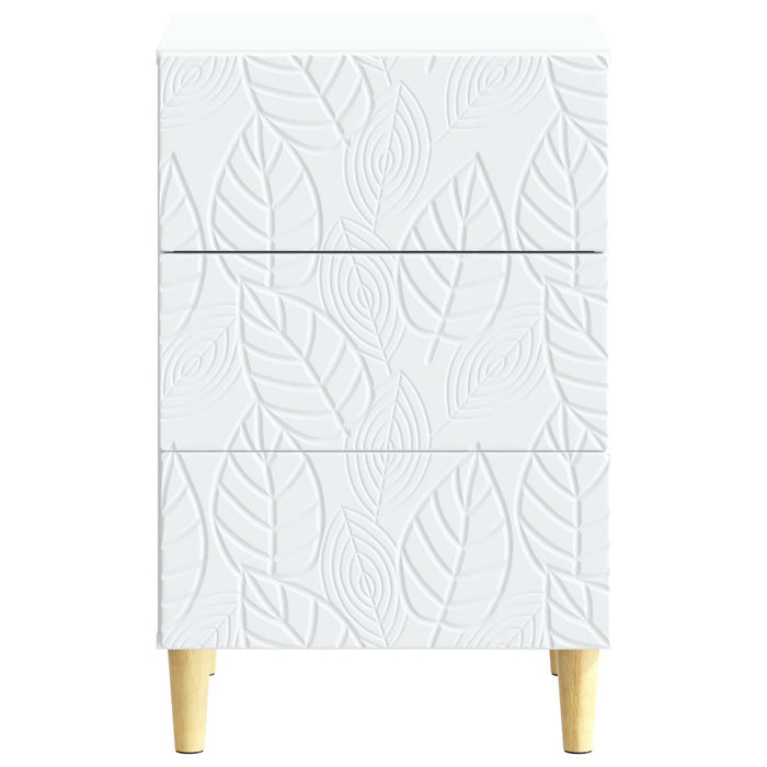 Noptieră Alb 43 x 39,5 x 66,5 cm Lemn prelucrat - WALTI WALTI