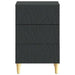 Noptieră Negru 43 x 39,5 x 66,5 cm Lemn prelucrat - WALTI WALTI