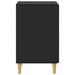 Noptieră Negru 43 x 39,5 x 66,5 cm Lemn prelucrat - WALTI WALTI