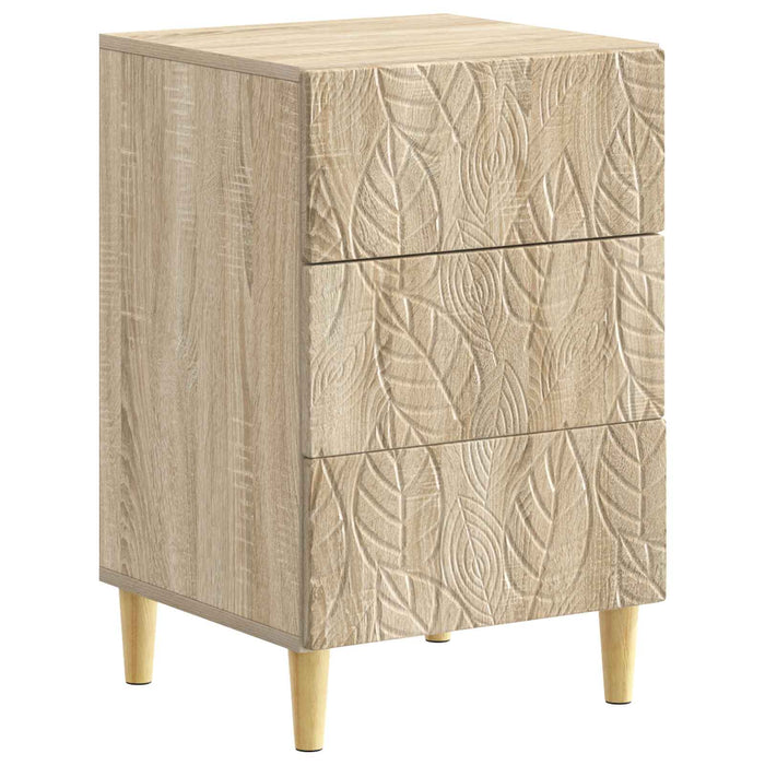 Noptieră Stejar Sonoma 43 x 39,5 x 66,5 cm Lemn prelucrat - WALTI WALTI