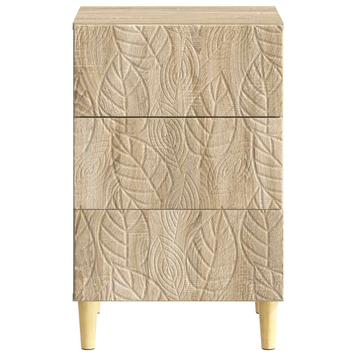 Noptieră Stejar Sonoma 43 x 39,5 x 66,5 cm Lemn prelucrat - WALTI WALTI