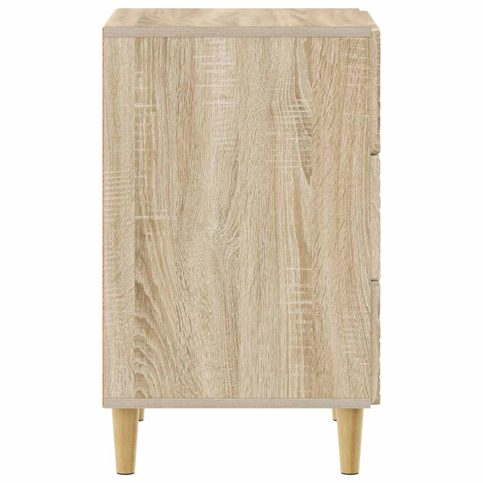 Noptieră Stejar Sonoma 43 x 39,5 x 66,5 cm Lemn prelucrat - WALTI WALTI