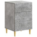 Noptieră Gri Beton 43 x 39,5 x 66,5 cm Lemn prelucrat - WALTI WALTI