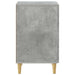 Noptieră Gri Beton 43 x 39,5 x 66,5 cm Lemn prelucrat - WALTI WALTI