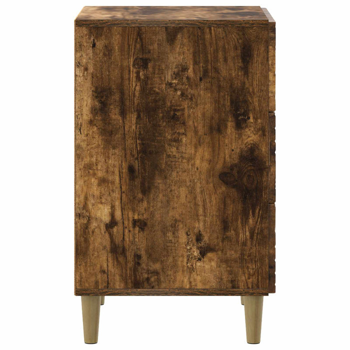 Noptieră Stejar fumuriu 43 x 39,5 x 66,5 cm Lemn prelucrat - WALTI WALTI