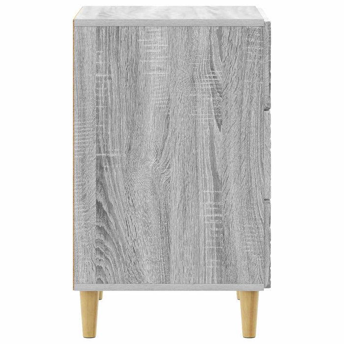 Noptieră Sonoma gri 43 x 39,5 x 66,5 cm Lemn prelucrat - WALTI WALTI