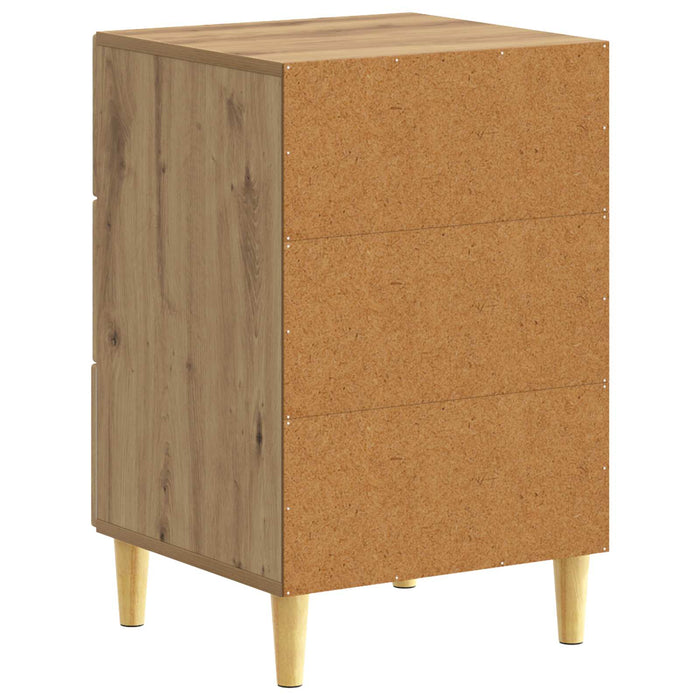 Noptieră Stejar Artizanal 43 x 39,5 x 66,5 cm Lemn prelucrat - WALTI WALTI