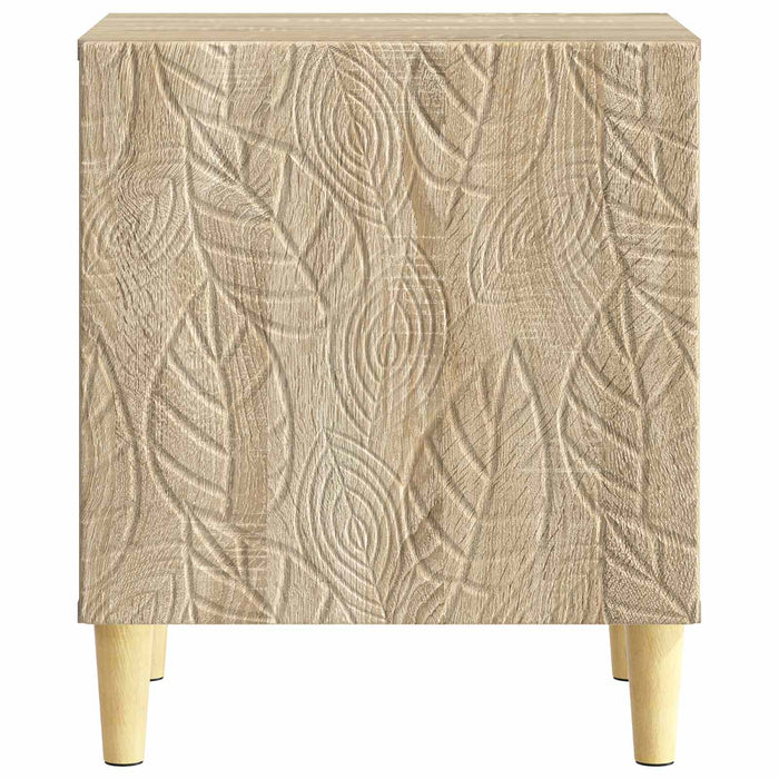 Noptieră Stejar Sonoma 43 x 34,5 x 50 cm Lemn prelucrat - WALTI WALTI