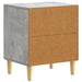 Noptieră Gri Beton 43 x 34,5 x 50 cm Lemn prelucrat - WALTI WALTI