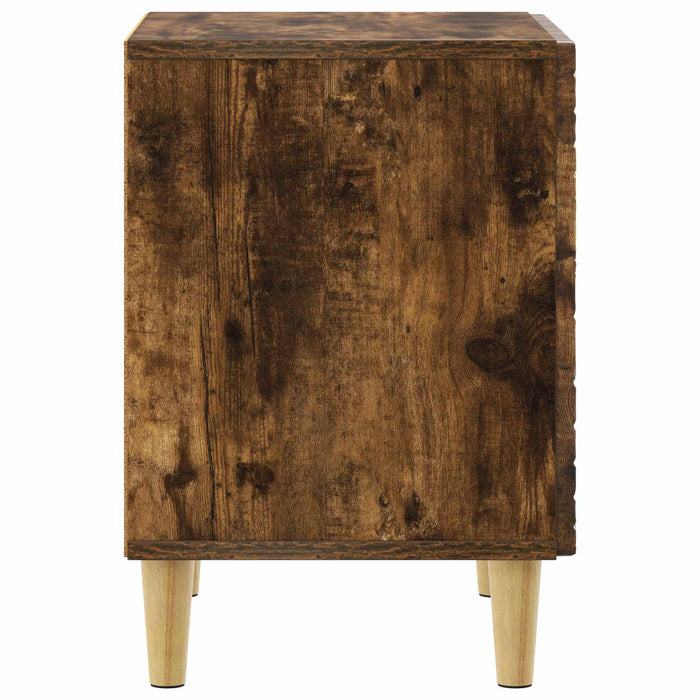 Noptieră Stejar fumuriu 43 x 34,5 x 50 cm Lemn prelucrat - WALTI WALTI