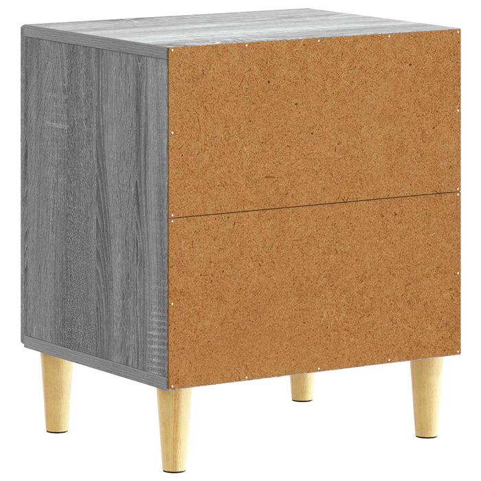 Noptieră Sonoma gri 43 x 34,5 x 50 cm Lemn prelucrat - WALTI WALTI