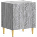 Noptieră 2 pcs Sonoma gri 43 x 34,5 x 50 cm Lemn prelucrat - WALTI WALTI