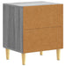 Noptieră 2 pcs Sonoma gri 43 x 34,5 x 50 cm Lemn prelucrat - WALTI WALTI