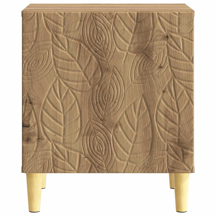 Noptieră 2 pcs Stejar Artizanal 43 x 34,5 x 50 cm - WALTI WALTI