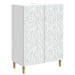 Bufet Alb 66 x 34,5 x 90 cm Lemn prelucrat - WALTI WALTI