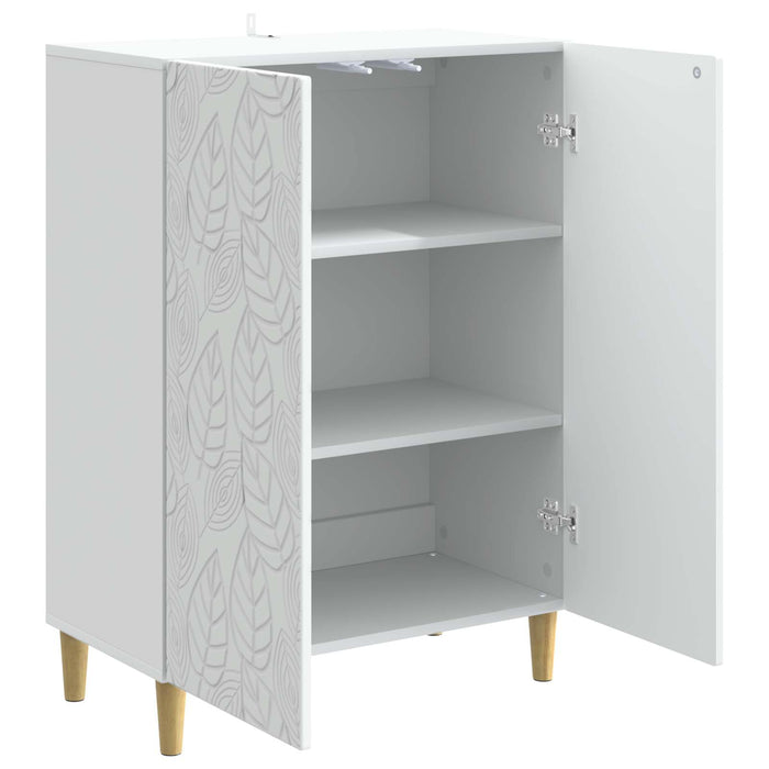 Bufet Alb 66 x 34,5 x 90 cm Lemn prelucrat - WALTI WALTI