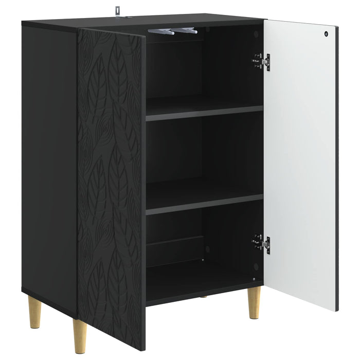 Bufet Negru 66 x 34,5 x 90 cm Lemn prelucrat - WALTI WALTI