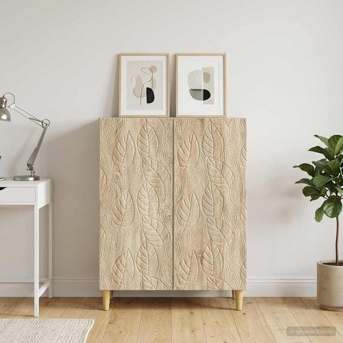 Bufet Stejar Sonoma 66 x 34,5 x 90 cm Lemn prelucrat - WALTI WALTI