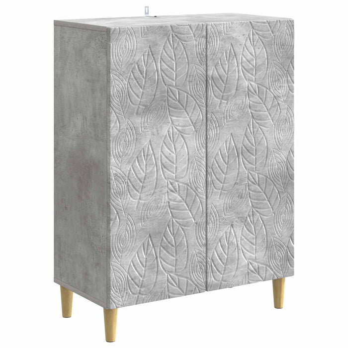 Bufet Gri Beton 66 x 34,5 x 90 cm Lemn prelucrat - WALTI WALTI