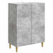 Bufet Gri Beton 66 x 34,5 x 90 cm Lemn prelucrat - WALTI WALTI