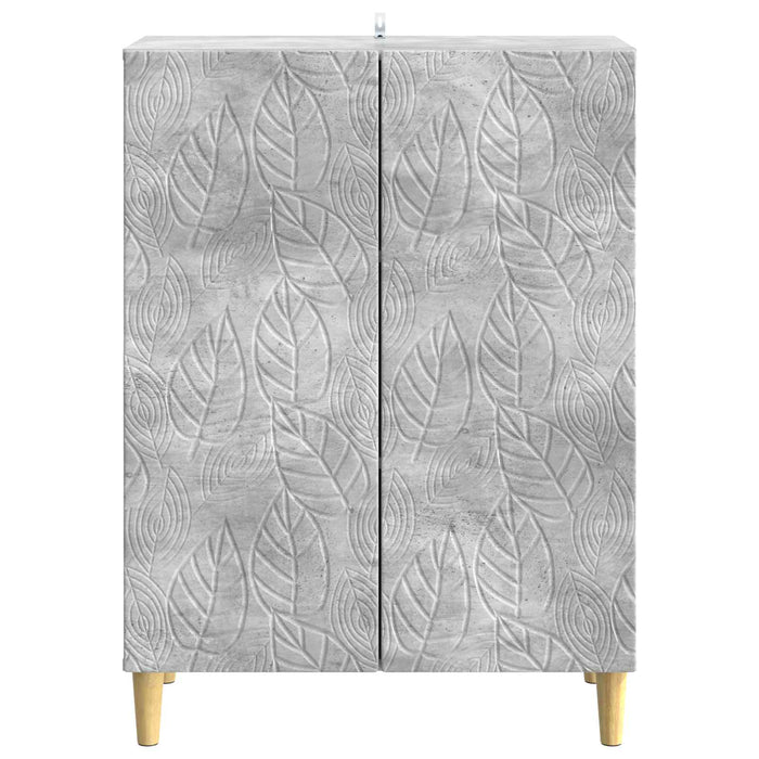 Bufet Gri Beton 66 x 34,5 x 90 cm Lemn prelucrat - WALTI WALTI