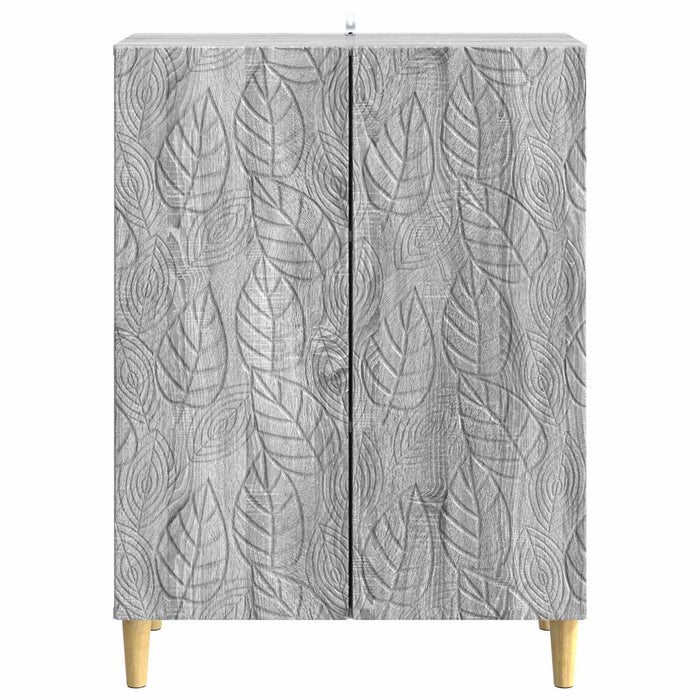 Bufet Sonoma gri 66 x 34,5 x 90 cm Lemn prelucrat - WALTI WALTI