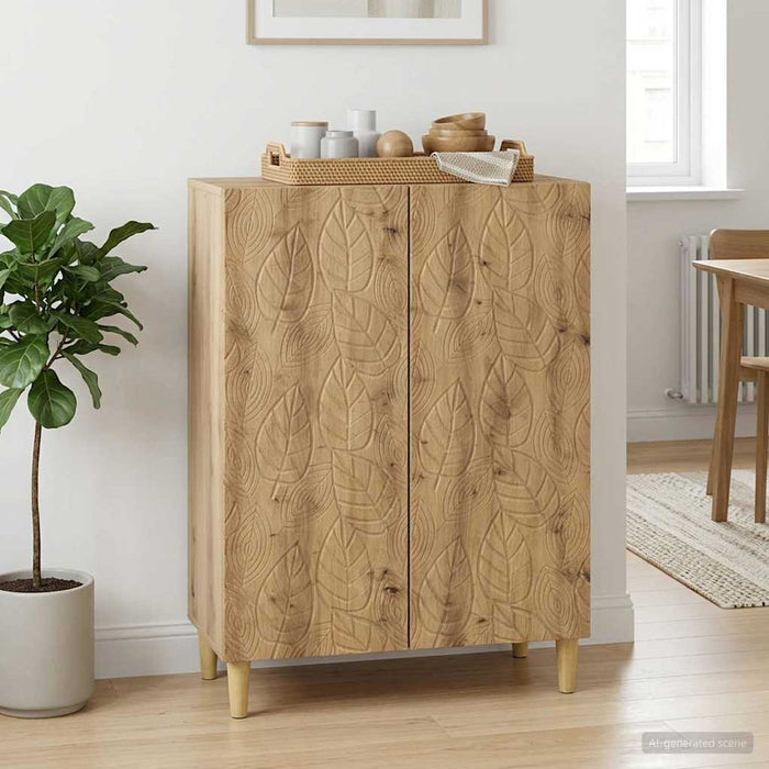 Bufet Stejar Artizanal 66 x 34,5 x 90 cm Lemn prelucrat - WALTI WALTI