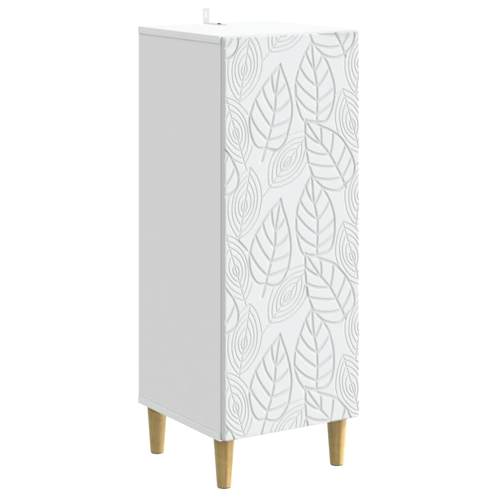 Bufet Alb 33 x 34,5 x 90 cm Lemn prelucrat - WALTI WALTI