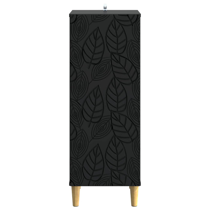 Bufet Negru 33 x 34,5 x 90 cm Lemn prelucrat - WALTI WALTI