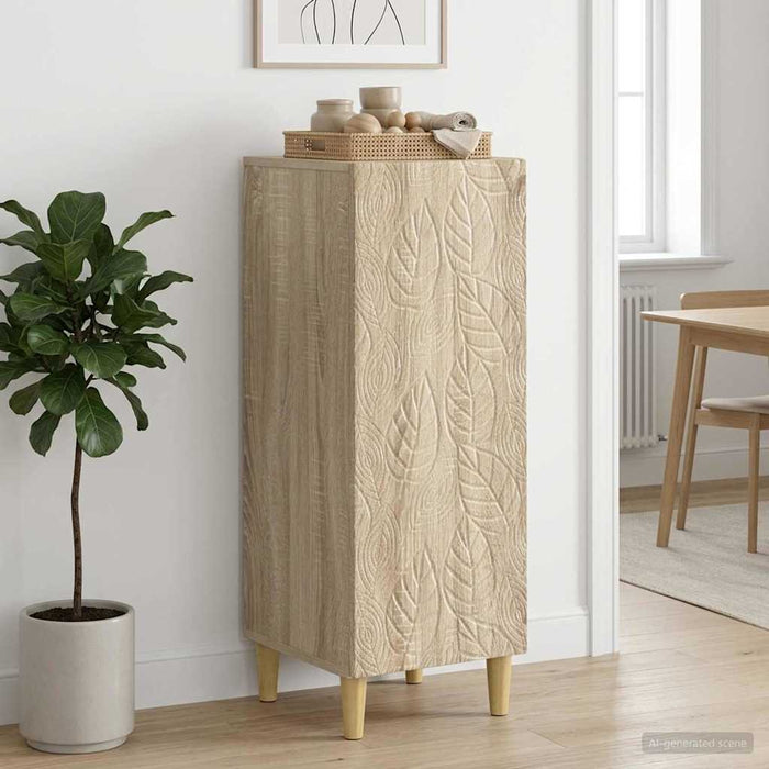 Bufet Stejar Sonoma 33 x 34,5 x 90 cm Lemn prelucrat - WALTI WALTI