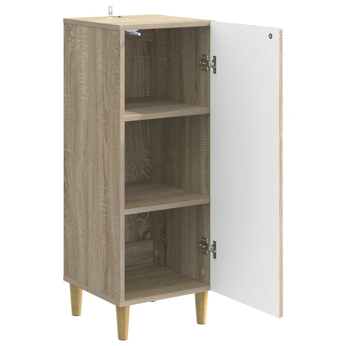 Bufet Stejar Sonoma 33 x 34,5 x 90 cm Lemn prelucrat - WALTI WALTI