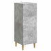 Bufet Gri Beton 33 x 34,5 x 90 cm Lemn prelucrat - WALTI WALTI