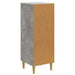 Bufet Gri Beton 33 x 34,5 x 90 cm Lemn prelucrat - WALTI WALTI