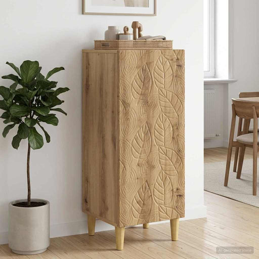 Bufet Stejar Artizanal 33 x 34,5 x 90 cm Lemn prelucrat - WALTI WALTI