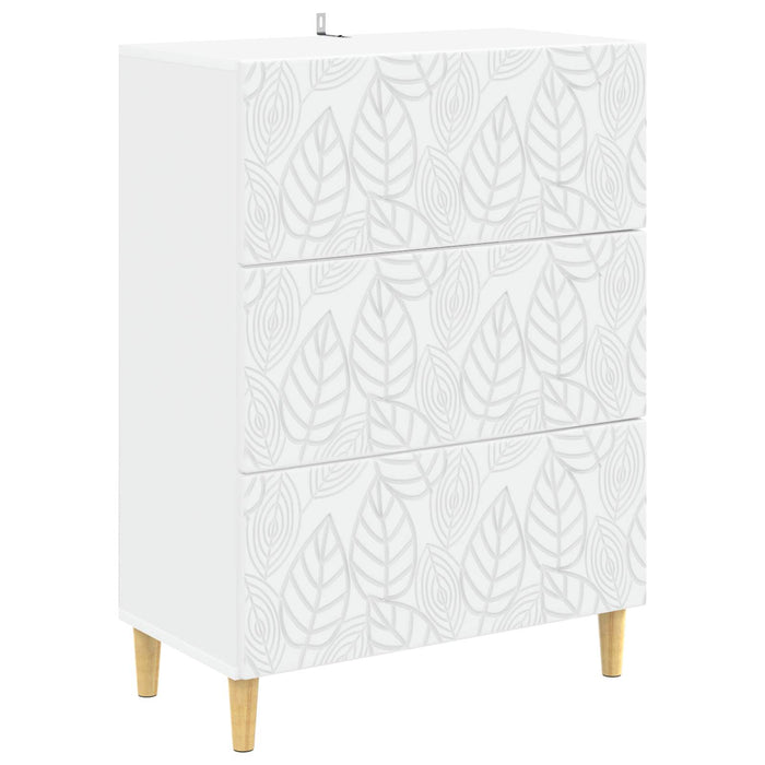 Dulap cu sertare Alb 66 x 34,5 x 90 cm Lemn prelucrat WALTI