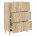 Dulap cu sertare Stejar Sonoma 66 x 34,5 x 90 cm Lemn prelucrat - WALTI WALTI