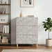 Dulap cu sertare Gri Beton 66 x 34,5 x 90 cm Lemn prelucrat - WALTI WALTI