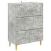 Dulap cu sertare Gri Beton 66 x 34,5 x 90 cm Lemn prelucrat - WALTI WALTI