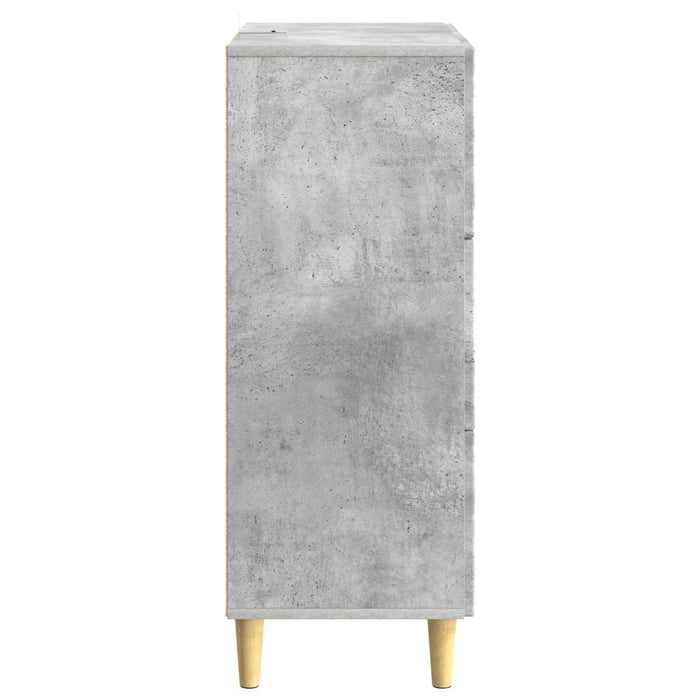 Dulap cu sertare Gri Beton 66 x 34,5 x 90 cm Lemn prelucrat - WALTI WALTI