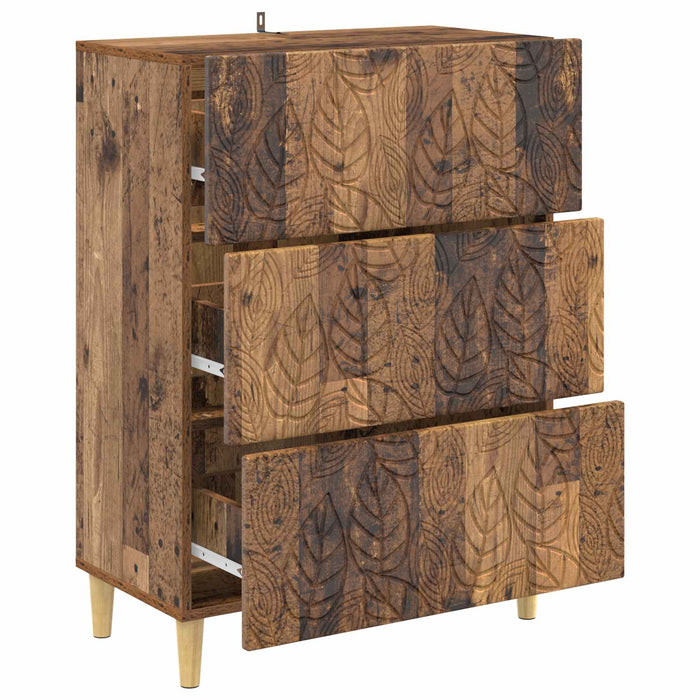 Dulap cu sertare Lemn vechi 66 x 34,5 x 90 cm Lemn prelucrat - WALTI WALTI